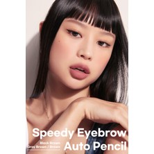 Doğal Görünüm Sunan Asansörlü Kaş Kalemi PERIPERA Speedy Eyebrow Auto Pencil (03 Brown)