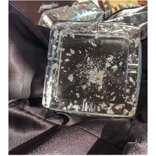 Silver Varaklı  Epoksi Küllük