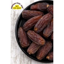 Premium Gurme Serisi Jumbo Iri Boy Meşruk Mebrum Lüx Medine Hurması %100 Taze Lezzetli (Net 250GR)