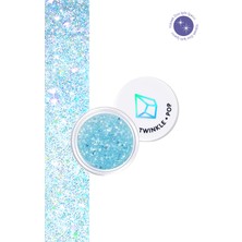 Çok Amaçlı Kullanım İçin Yoğun Sim İçerikli Jel GlitterTwinkle Pop Jelly Glitter (#8 Blue Banzzak)