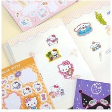 Sanrio Kuromi Karakter Sticker Defter Seti 1 Adet