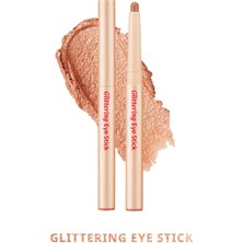 Su ve Tere Dayanıklı , Uzun Süre Kalıcı Stick Far Twinkle Pop Glittering Eye Stick (#12 Coral Me)