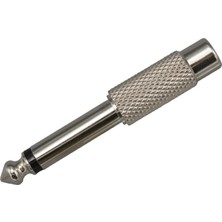 Powermaster 6.3 Mm Mono Erkek - 1 Tos Dişi Çevirici Jack LP2X-Y