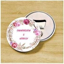 Nikah Magneti Mıknatıslı Gazoz Kapağı Açacaklı 58MM (10 Adet)