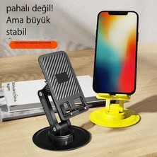 Leca Karbon Çelik Cep Telefonu Tutucusu Geri Çekilebilir ve Katlanabilir Saklama Alanı (Yurt Dışından)