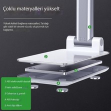 Leca Masaüstü Standı Kaldırma Ayarı Taşınabilir Katlanabilir Sabit (Yurt Dışından)