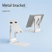 Span Tablet Standı Katlanır Masaüstü Standı Teleskopik Tembel Metal Telefon Standı (Yurt Dışından)