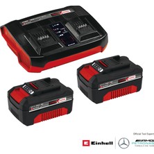 Einhell 18V 2x3,0 Ah PXC Twincharger Kit & Akü & Şarj Cihazı