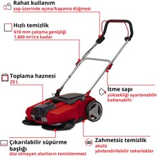 Einhell TE-SW 18/610 Li - Solo, Akülü Zemin Temizleme (Akü ve şarj cihazı dahil değildir)