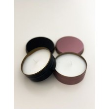 Dekoratif Metal Kutulu Soya Mum