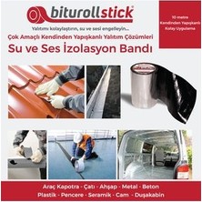 1.5 mm 30 cm Metalik 10MT. - Yapışkanlı Su Yalıtımı ve Ses Yalıtım Bandı