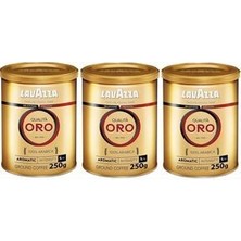 Lavazza Qualita Oro Filtre Kahve Teneke Kutu Üçlü Set (250 gr x 3 )