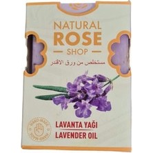 Natural Rose Shop Doğal Lavanta Yağı Özlü Katı Sabun Organik