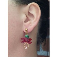 Murano Gül Küpe