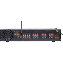 MAGICVOICE MV-1217 USB BT UK 6 ZON RMS 50W*1CH +4-16-70-100V TRAFOLU ANFİ