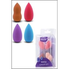 MUJGAN 4'Lü Minik Makyaj Süngeri