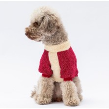 Pawstar Bordo Alaska Esnek, Küçük Irk Triko Köpek Trikosu