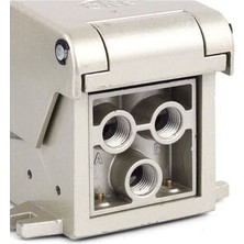 Pnömatik Pedal Valf 5-2 Yay Dönüşlü 1/4