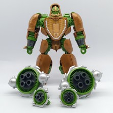 Mocho Transformers Büyütülmüş Gergedan Savaşçı Oyuncak Modeli 23CM (Yurt Dışından)