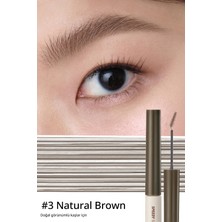 Özel Fırça Tasarımlı, Yoğun Pigmentli Kaş Maskarası PERIPERA Speedy Skinny Browcara 03 Natural Brown