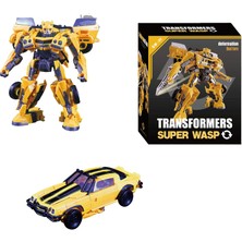 Mocho Transformers Wasp Savaşçı Karakter Modeli Erkek Oyuncak 19CM (Yurt Dışından)