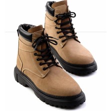 Bambi Kum Nubuk  Deri Erkek Bot & Bootie E02035962001