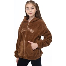Toontoy Kız Çocuk Peluş Hırka