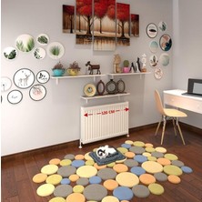 Kenzlife petek üstü raf dresuar golden boy crd 120*24 üçlü kitaplık duvar rafı 120 cm uzunluk