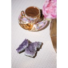 MZ Atelier Ametist Taşı Doğal Taş (Ham Kütle Kraliyet Taşı )