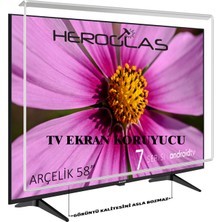 Heroglas Barcelona 58GGU8935B 58'' Inç 147 Ekran Tv Ekran Koruyucu