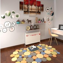 Kenzlife petek üstü raf dresuar golden boy cvz 110*24 üçlü kitaplık duvar rafı 110 cm uzunluk