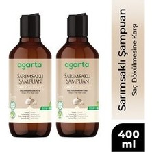 Agarta Sarımsak Şampuanı Saç Dökülmesine Karşı 400 ml 2x Adet