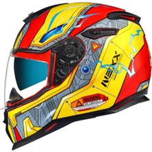 Nexx SX.100 Gıgabot Kırmızı- Kask