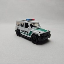 Seher 1:32 Mercedes G Kasa Poli?s Die Cast Çek Birak Koleksi?yon Araba