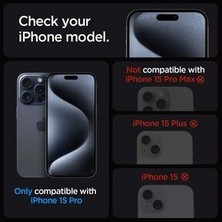 Sarı Garage Apple iPhone 15 Pro Uyumlu Hayalet Kolay Kurulum Aparatlı Otomatik Hizalamalı Kırılmaz Ekran Koruyucu
