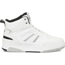 Kinetix 101781568 Raybert PU Hı Beyaz-Siyah-A.Gri Erkek Spor Ayak