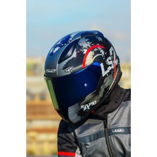 Rapıd 2 Cırcle Mat Siyah-Kırmızı Kask