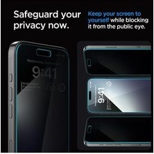 Sarı Garage Apple iPhone 15 Pro Max Uyumlu Hayalet Kolay Kurulum Aparatlı Otomatik Hizalamalı Kırılmaz Ekran Koruyucu
