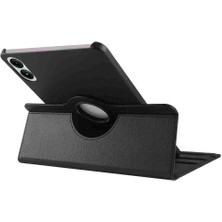 Fogy Xiaomi Poco Pad 12.1inç Kapaklı 360 Derece Dönebilen Standlı Kılıfı