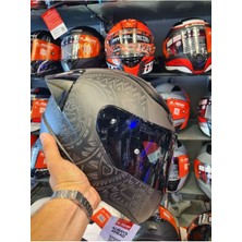 Rapid 2 Takaroa Mat Siyah Kask