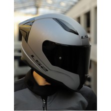 LS2 Rapıd 2 Race Mat Tıtanıum Kask