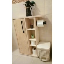 Arslanoğlu Ahşap Banyo  Dolabı Çok Amaçlı