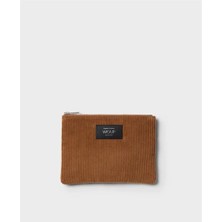 Wouf Clutch, El Çantası Pouch Corduroy Caramel