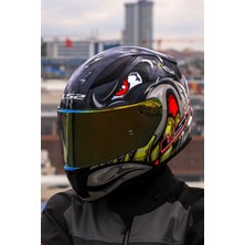 Rapıd 2 Spox Gri-Kırmızı Kask