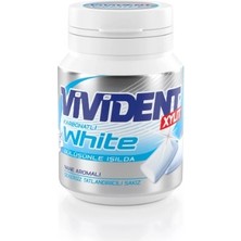 Vivident White Karbonatlı Nane Aromalı Şekersiz Tatlandırıcılı Draje Sakız Kutu 67 gr