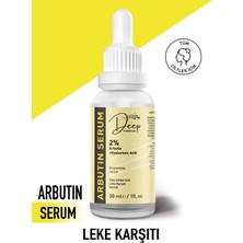 Deep Purestar Leke Karşıtı Arbutin Cilt Bakım Serumu 30 ml Arbutin %2 & Hyaluronic Acid