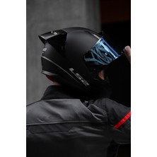 Rapıd 2 Race Mat Siyah Kask