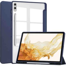 Fogy Samsung Galaxy Tab S10+/S9 Plus/s9 Fe Plus 12.4 Uyumlu Kılıf Üçgen Pen Charge Kalem Bölmeli Kapak