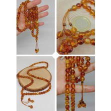 Yaşam Tohumu Kehribar Taşı Tesbih 99'luk 8mm (23475)