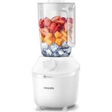 Problend Teknolojisi  ,450 W ,  HR2041/00 Sürahi Blender , Beyaz , 2 Litre , Çelik Bıçaklar
